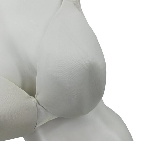 Cacique Smooth Lightly Lined Full Coverage Underwire Bra Size 44D White - Picture 3 of 12